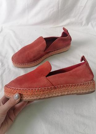 Женские замшевые эспадрильи, лоферы, мокасины, слипоны