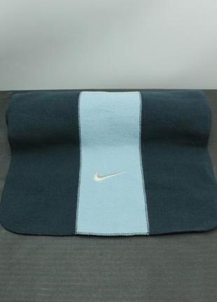 Флісовий шарф nike fleece scarf embroidered swoosh y2k