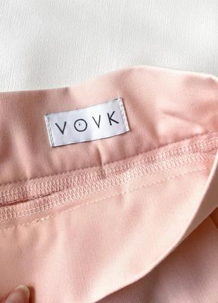 Юбка миди розовая женская vovk 🇺🇦5 фото