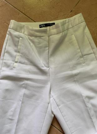 Белые брюки от zara3 фото