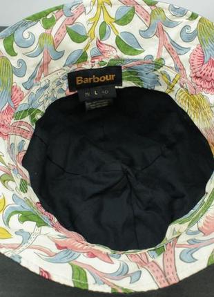 Ваксована панама шляпа barbour &amp; morris&amp;co ladies waxed bucket hat navy7 фото