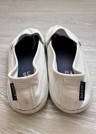 Макассины lacoste оригинал 4