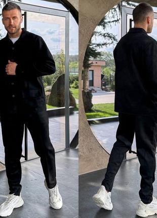 Мужской костюм замшевый коричневый мокко зелёный черный спортивный брюки штаны рубашка кофта курточка кардиган свитер