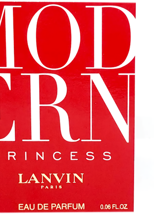 Пробники оригінальних парфумів lanvin modern princess 2 ml/мл, парфумована вода жіноча