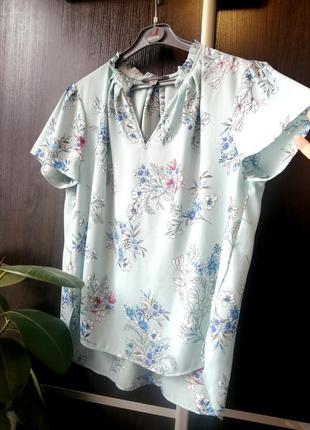 Новая, оригинальная блуза блузка цветы. primark