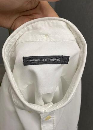 Белая рубашка от бренда french connection5 фото