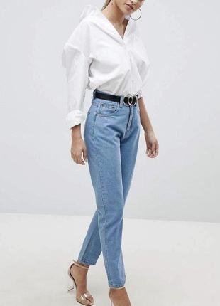 Mom fit jeans мам/мом джинси prettylittlething 8 р. як нові!