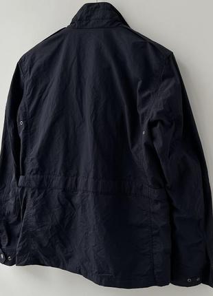 Woolrich navy blue field jacket m-65 куртка жакет оригинал премиум интересная качественная, невероятная, стильная классика легкая синяя6 фото