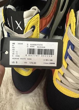 Кроссовки armani change 41,42 размеры