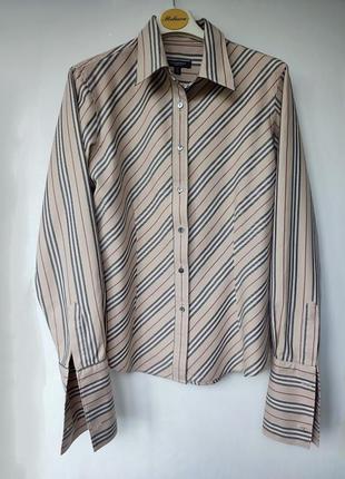 Брендовая рубашка/блузка класса люкс burberry, оригинал англия10 фото