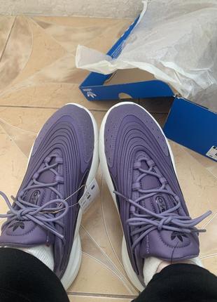 Кросівки adidas ozelia w purple 8us (нога 24см.; 24,5см.) (фіолетові) нові!5 фото