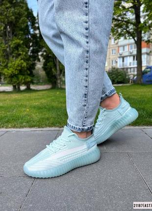 Текстильные кеды в стиле yeezy2 фото