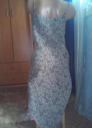 Классное платье-миди с клиньями2 фото