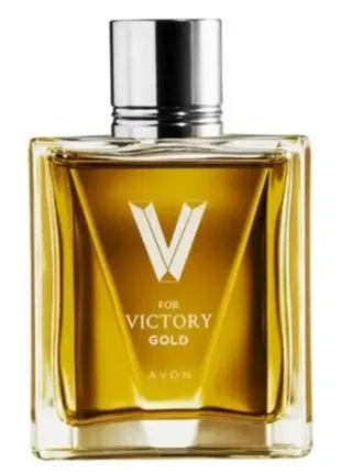 Туалетна вода avon v for victory gold; v for victory- 75 мл