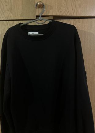 Свитшот stone island черный