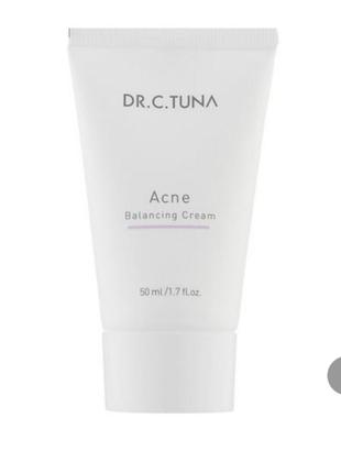 Крем для обличчя farmasi dr.c.tuna acne balancing cream, 50 мл срок годності до липня