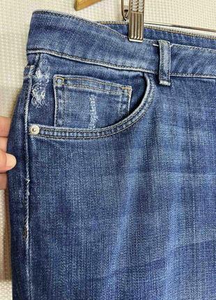 Мегаклассные стрейчевые джинсы на пышные формы  f&f...3 фото