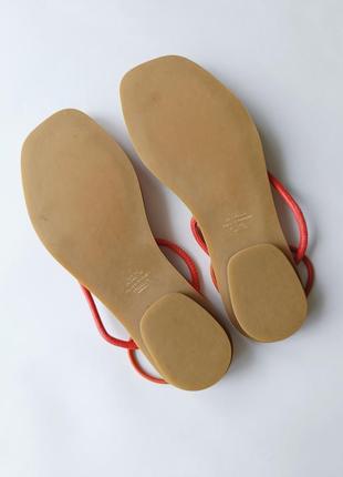 Босоножки сандалии кожаные сандалии cos, 395 фото