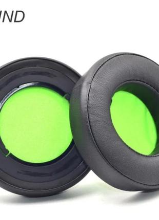 Амбушури для навушників razer kraken pro v2 razer kraken 7.1 v2 tournament edition chroma круглі зелені round