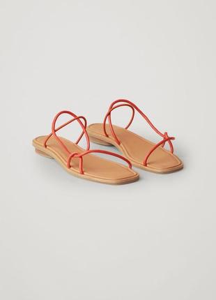 Босоножки сандалии кожаные сандалии cos, 39