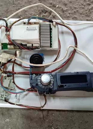 Б/у комплект электроники на стиральную машину hotpoint ariston aqsd29u