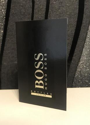 Пробники оригинальных духов hugo boss boss bottled 1,2 ml/мл, духи мужские3 фото