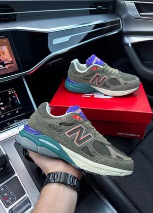 Мужские кроссовки new balance 990 v3 «traiblaisers»