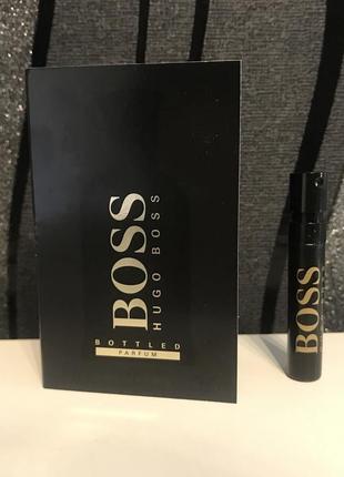 Пробники оригинальных духов hugo boss boss bottled 1,2 ml/мл, духи мужские1 фото