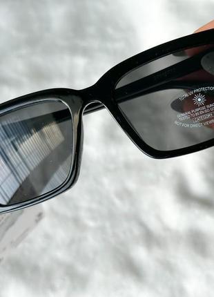 Солнцезащитные очки в пластиковой оправе mango фирменные трендовые женские очки5 фото