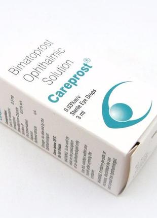 Индийский карепрост - эффективный стимулятор роста ресниц careprost сертификат