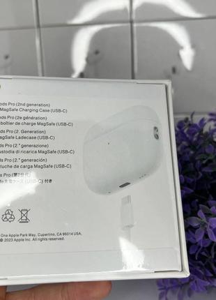 Навушники apple airpods pro 2, бездротові навушники3 фото