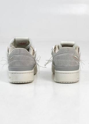 Кросівки adidas forum 84 low grey beige off-white9 фото