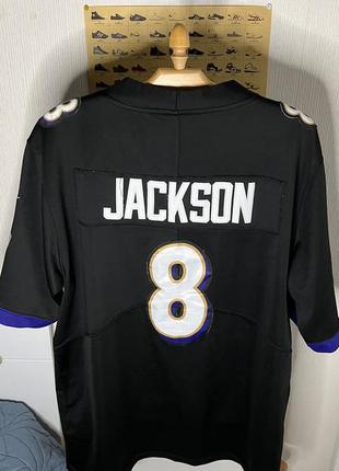 Baltimore ravens nfl lamar jackson jersey джерсі американський футбол6 фото