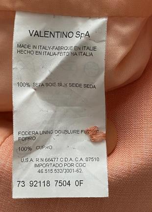 Пиджак шелковый valentino винтаж3 фото
