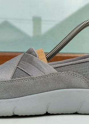 Кроссовки мокасины ecco clarks skechers arch fit refine - oceanic slip-on grey 104270 39р3 фото