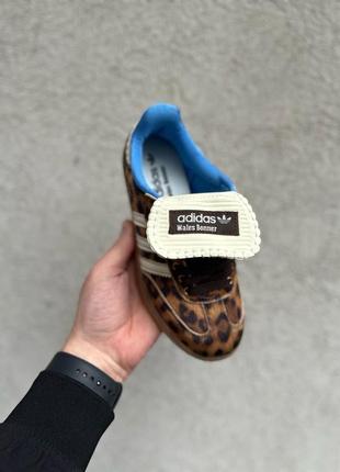 Кроссовки adidas samba wales bonner leopard2 фото