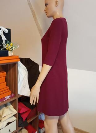 Massimo dutti! оригинал! марсаловое платье. 6