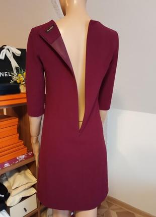 Massimo dutti! оригинал! марсаловое платье. 8