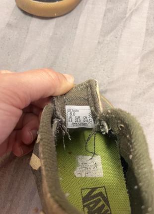 Оригинальные кеды от vans 4
