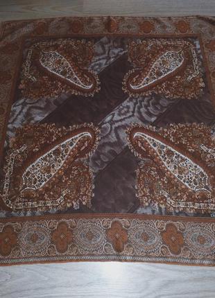Da maren оригинальная винтажный шелковый платок etro