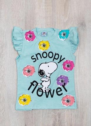 Футболка snoopy на 4-7 років
