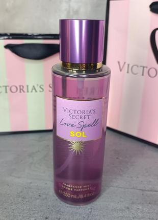 Ароматний міст для тіла «love spell sol». victoria's secret. оригінал 🇺🇸