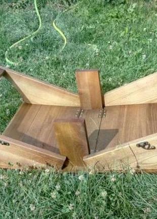 Столик для пикника - трансформер.5 фото