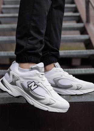 New balance 725 white silver3 фото