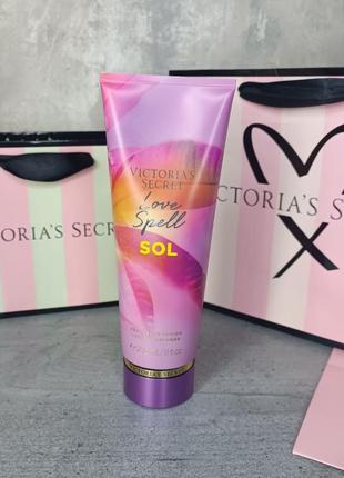 Ароматний лосьйон для тіла «love spell sol». victoria's secret. оригінал 🇺🇸