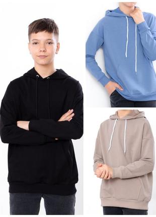 Однотонний базовий худі, толстовка, спортивна кофтах, базовый худи спортивная кофта для мальчика