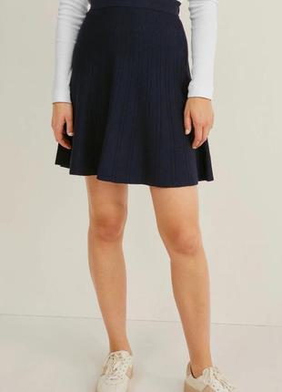 Брендовая стильная юбка c&a этикетка3 фото