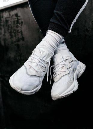 Мужские кроссовки adidas ozweego white4 фото