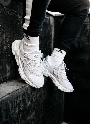 Мужские кроссовки adidas ozweego white5 фото