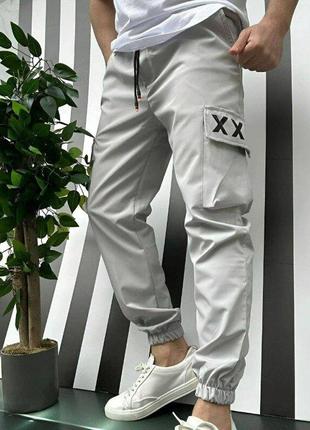 Чоловічі штани, елегантний дизайн та сучасний фасон 46-56 рр. мужские стильные брюки 002380 ал4 фото
